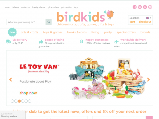 birdkids.co.uk screenshot