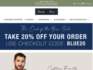 bladeandblue.com screenshot