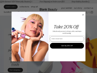blankbeauty.com screenshot