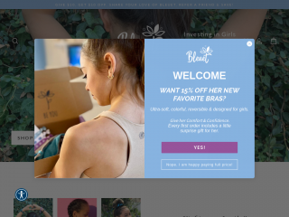 bleuetgirl.com screenshot