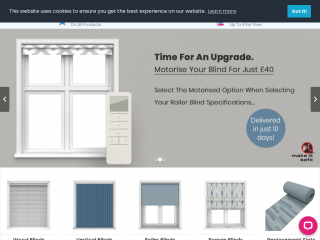 blindsbypost.co.uk screenshot