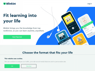 blinkist.com screenshot