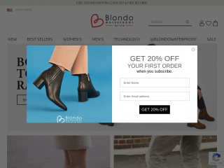 blondo.com screenshot