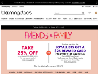 bloomingdales.com screenshot