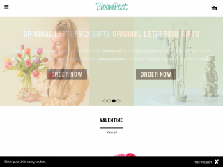 bloompost.co.uk screenshot