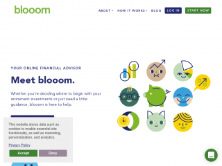 blooom.com screenshot