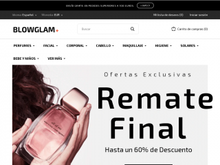 blowglam.com screenshot
