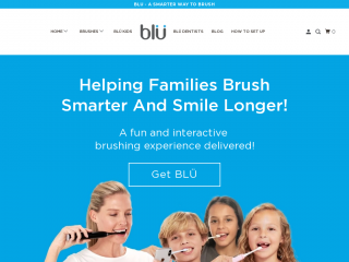 blutoothbrush.com screenshot