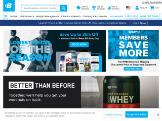 bodybuilding.com screenshot