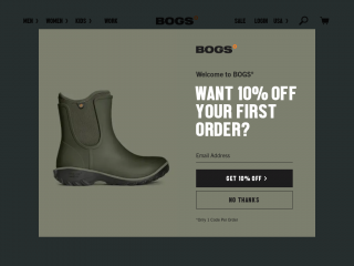 bogsfootwear.com screenshot