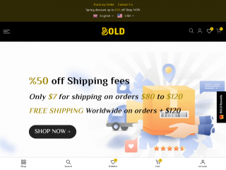 boldwears.com screenshot
