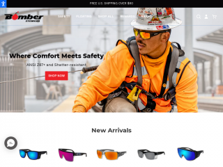 bombereyewear.com screenshot