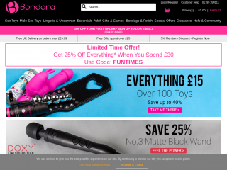 bondara.co.uk screenshot