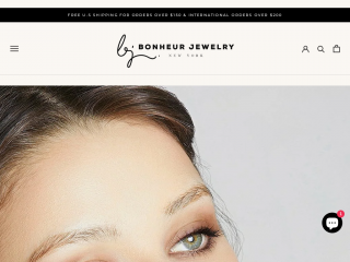 bonheurjewelry.com screenshot