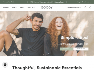 boodywear.com screenshot