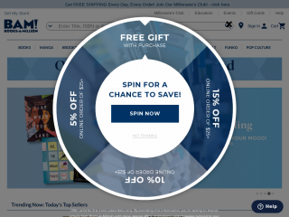 booksamillion.com screenshot