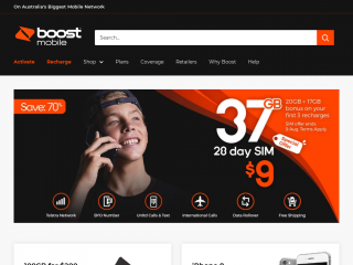 boost.com.au screenshot