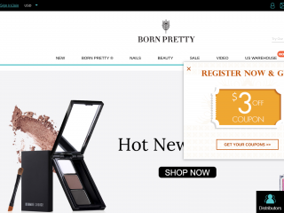 bornprettystore.com screenshot