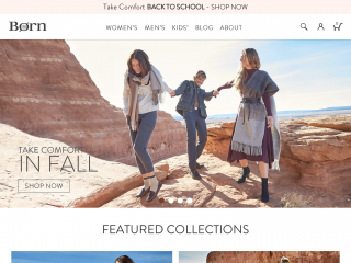 bornshoes.com screenshot
