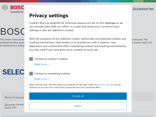 bosch-professional.com screenshot