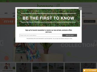 bossini.com screenshot
