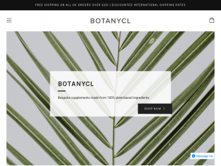 botanycl.co.uk screenshot