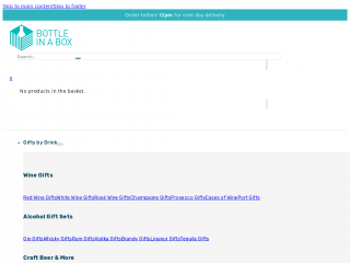 bottleinabox.co.uk screenshot