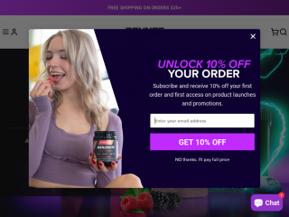 bouncenutrition.com screenshot