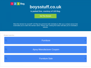 boysstuff.co.uk screenshot