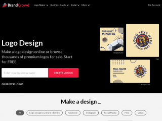 brandcrowd.com screenshot