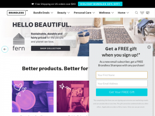 brandless.com screenshot