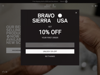 bravosierra.com screenshot