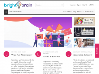 brightbrain.com screenshot