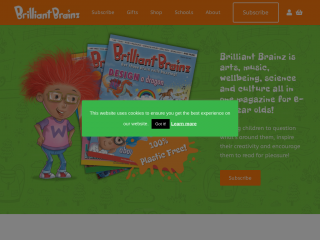 brilliantbrainz.com screenshot
