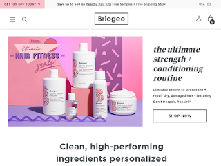 briogeohair.com screenshot