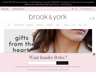 brookandyork.com screenshot