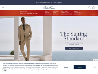 brooksbrothers.com screenshot