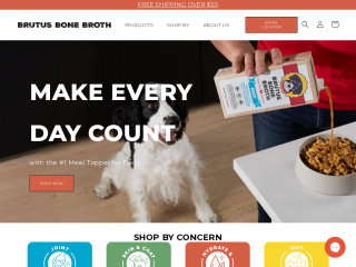 brutusbroth.com screenshot