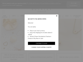 buckleylondon.com screenshot