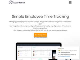 buddypunch.com screenshot