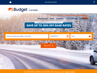 budget.ca screenshot