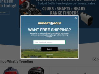 budgetgolf.com screenshot