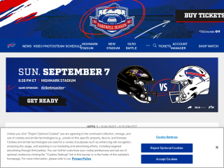 buffalobills.com screenshot