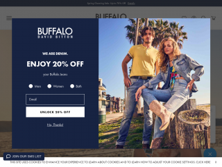 buffalojeans.com screenshot