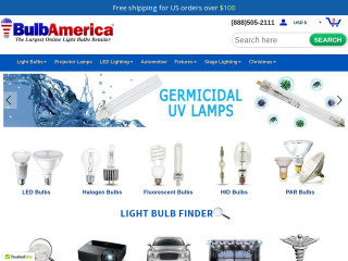 bulbamerica.com screenshot