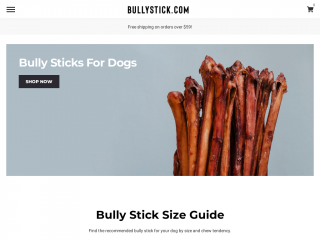 bullystick.com screenshot