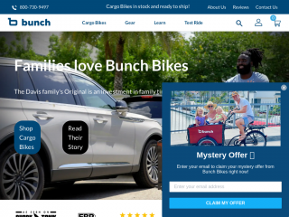 bunchbike.com screenshot