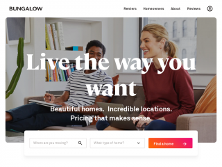 bungalow.com screenshot