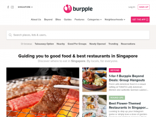 burpple.com screenshot