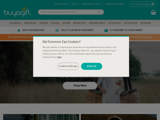 buyagift.co.uk screenshot